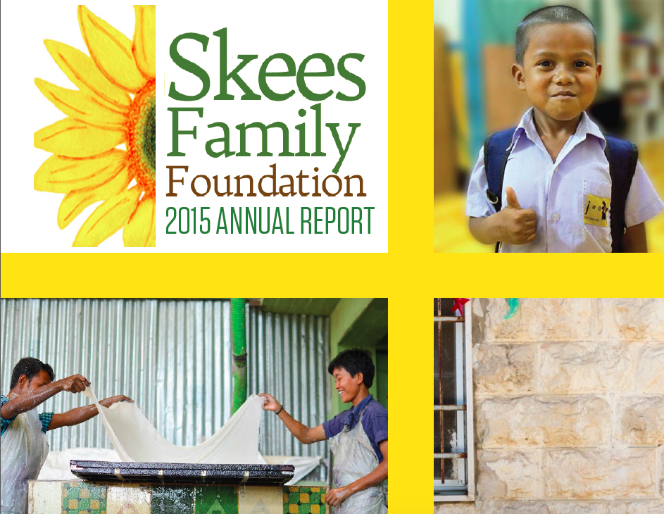 Being the Change: Our Family & Partners Featured in 2015 Annual Report